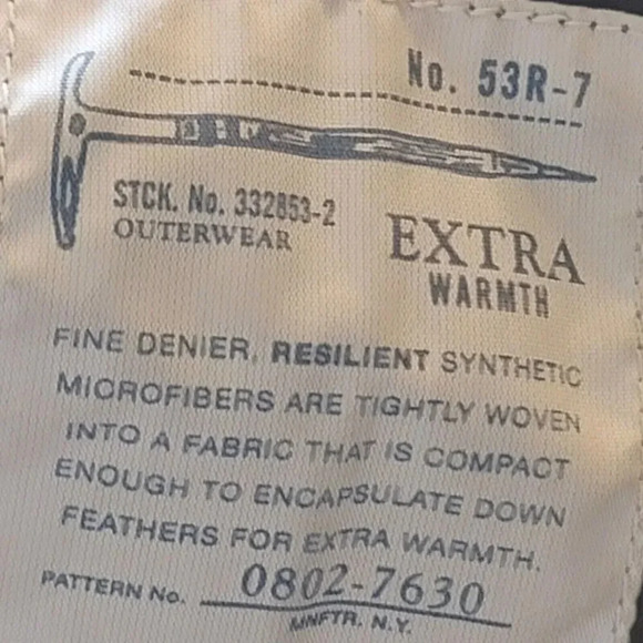 J. Crew Expedition Down Compact Weave Hooded Puffer Jacket Men's Small Gorpcore - Picture 10 of 13